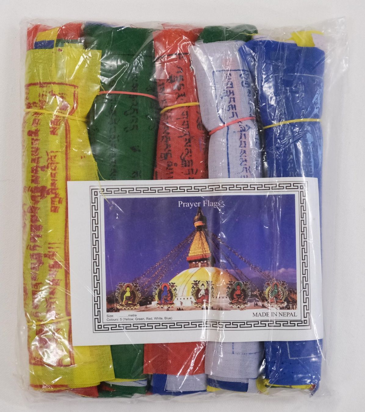 Bandiere: Set 5x Tibetische Gebetsfahnen – Nuovo (secondo la descrizione) da Zürich venduto da Masala-Oase 1
