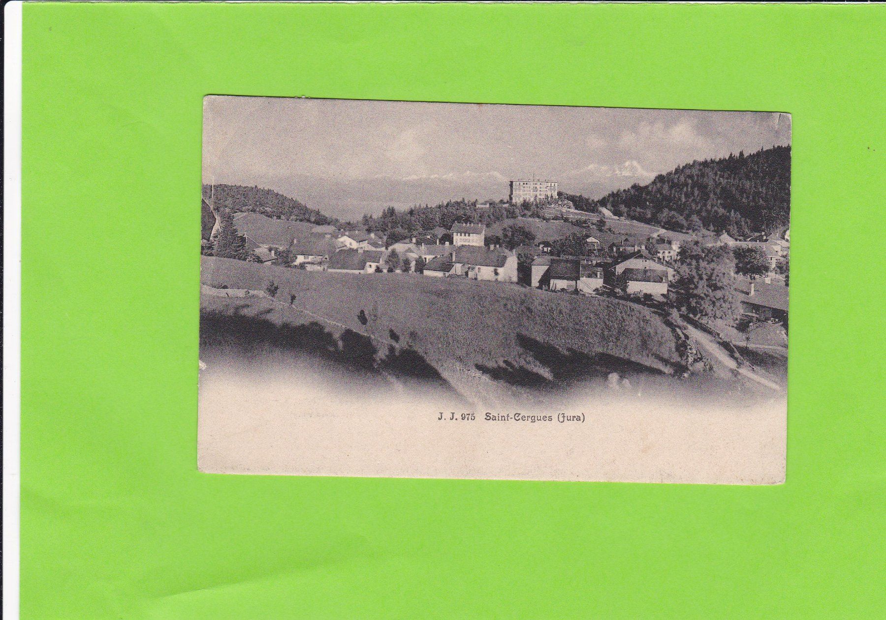 Cartoline postali: Saint Cergues – Usato da St. Peterzell venduto da neckertal