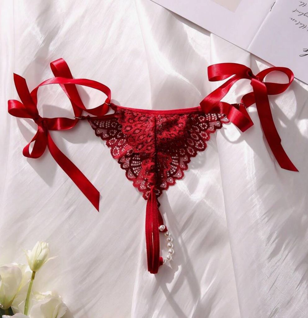 Altra biancheria intima: NEU Sexy Perlen-String, Gr. M – Nuovo e nell'imballaggio originale da Winterthur venduto da Sunshine143 2