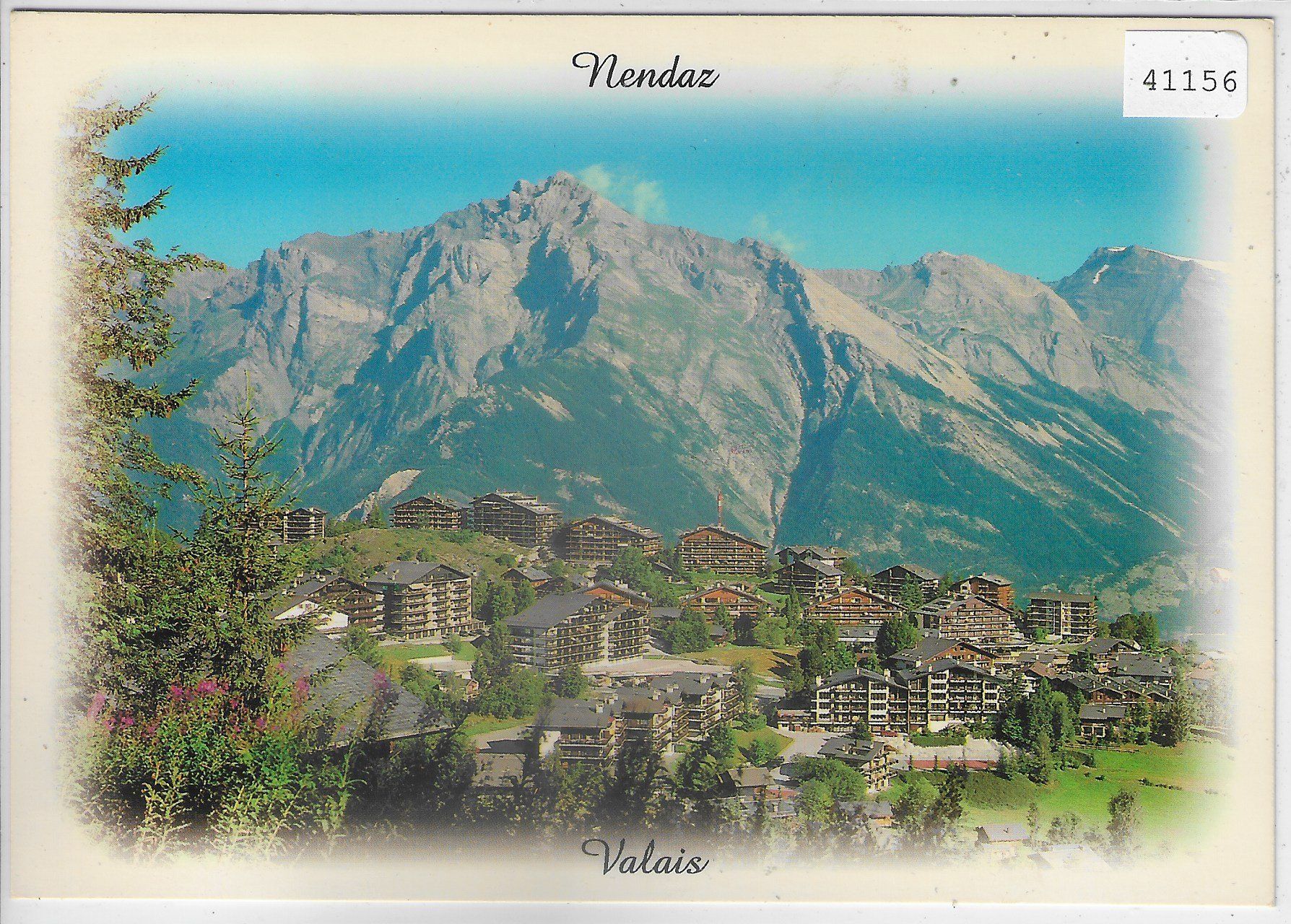 Cartoline postali: Nendaz - Vue generale – Usato da Ettingen venduto da Kartenplanet