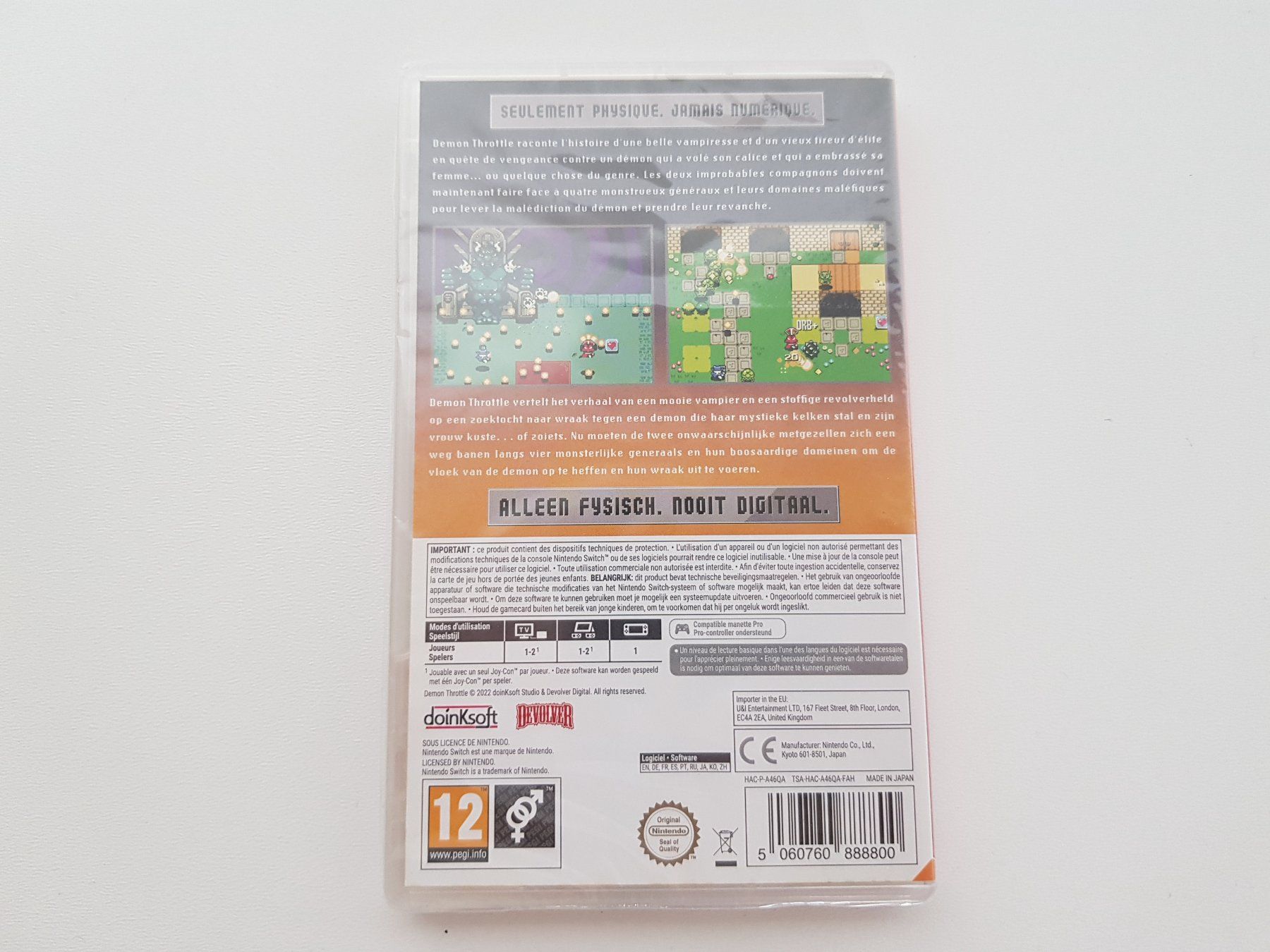 Spiele: Demon Throttle - Nintendo Switch (Neu & OVP) – Neu und originalverpackt aus Bassersdorf von retrolab 1