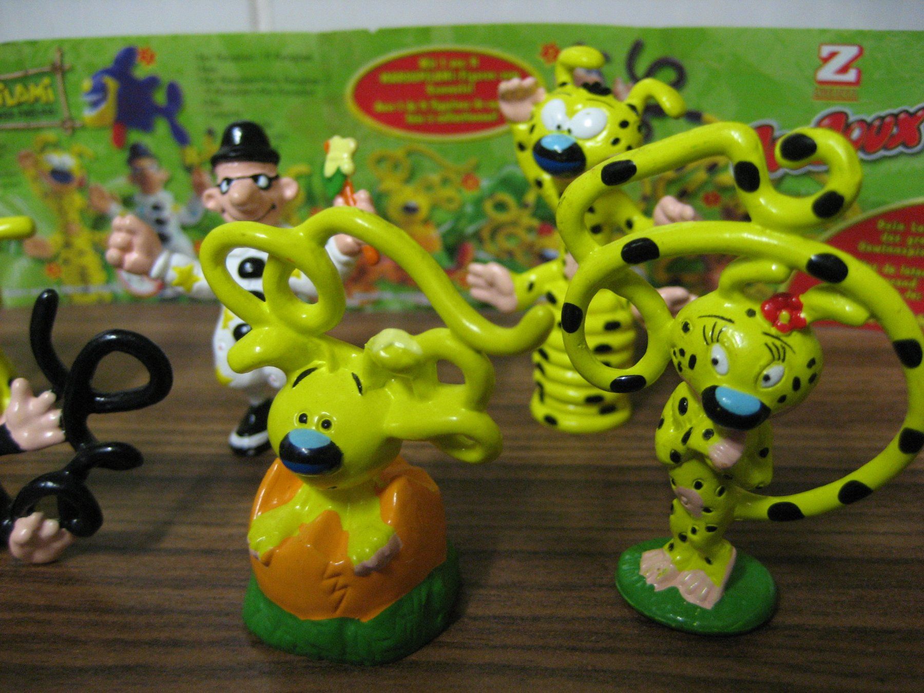 Figuren: 6 Marsupilami Figuren – Gebraucht aus Bottighofen von Spiderman61 2