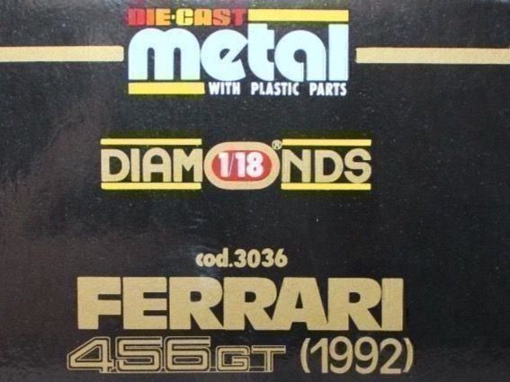 Ferrari Modellini d'auto: FERRARI 456 GT1992 E1/18 METALL BURAGO – Nuovo e nell'imballaggio originale da Ipsach venduto da Merlux 3