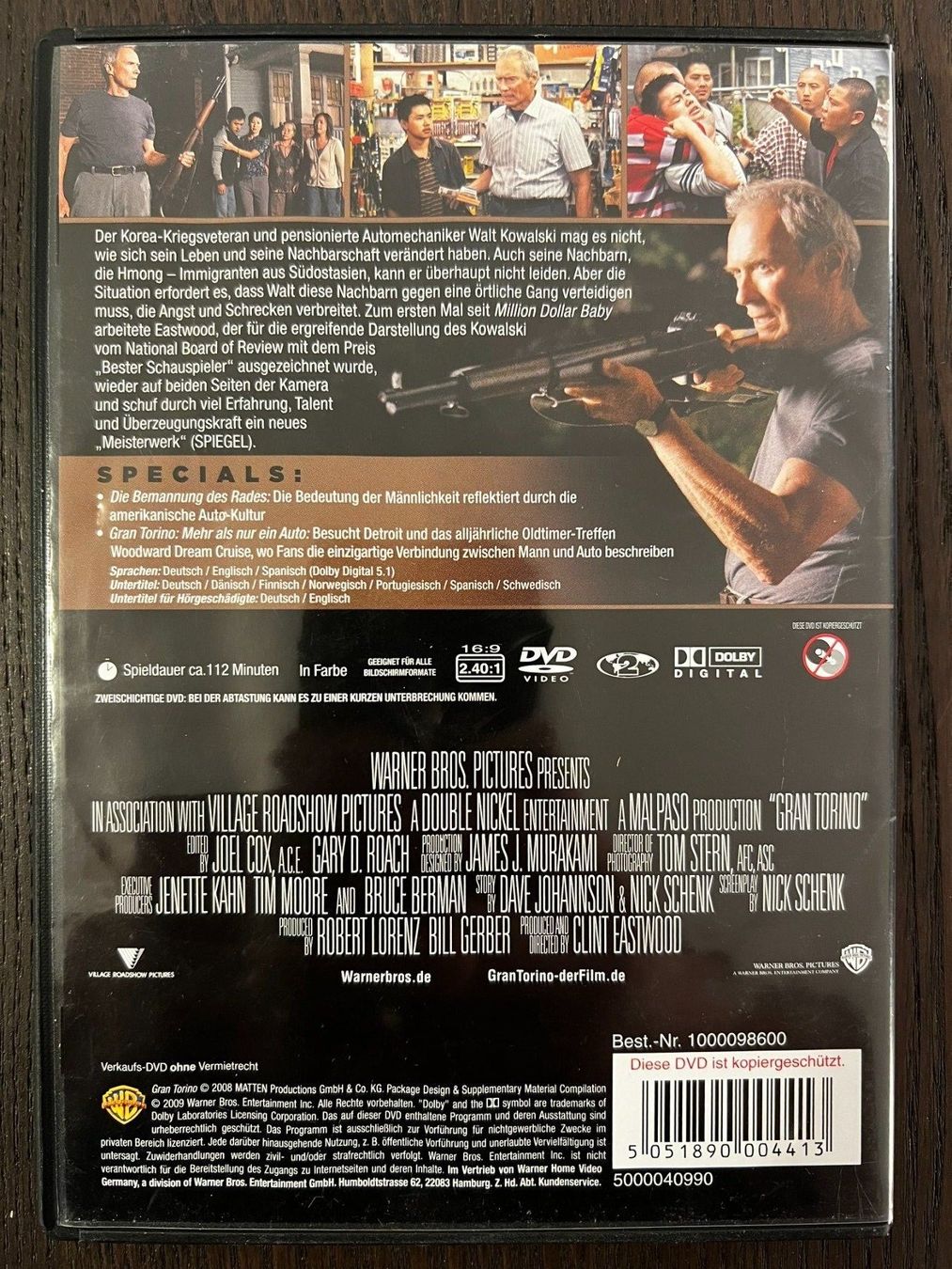 Tutti i DVDs: Gran Torino – Usato da Zürich venduto da FilmFreunde 1