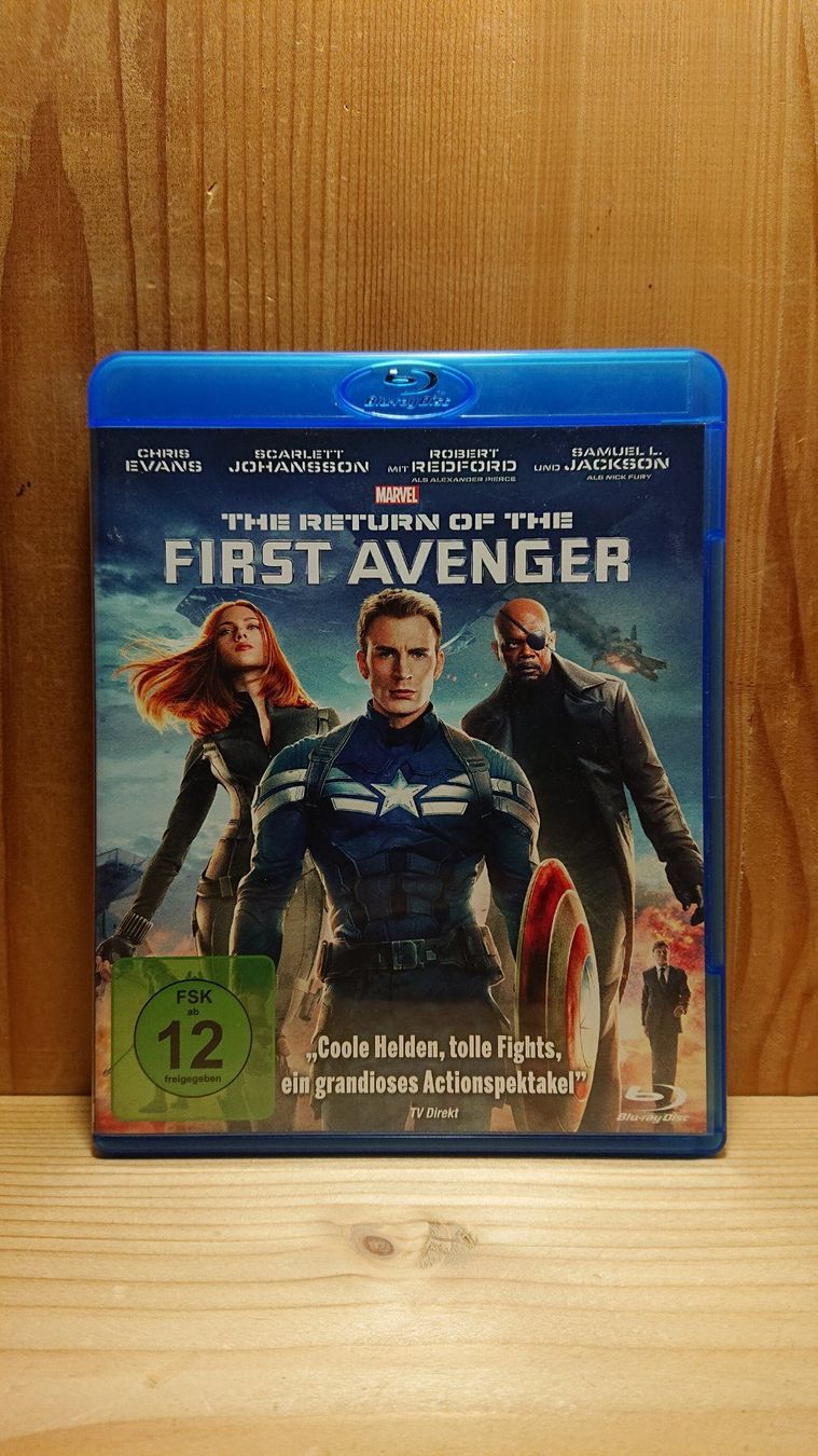 Tutti i DVDs: THE RETURN OF THE FIRST AVENGER Blu-Ray – Usato da Wilderswil venduto da Exebub