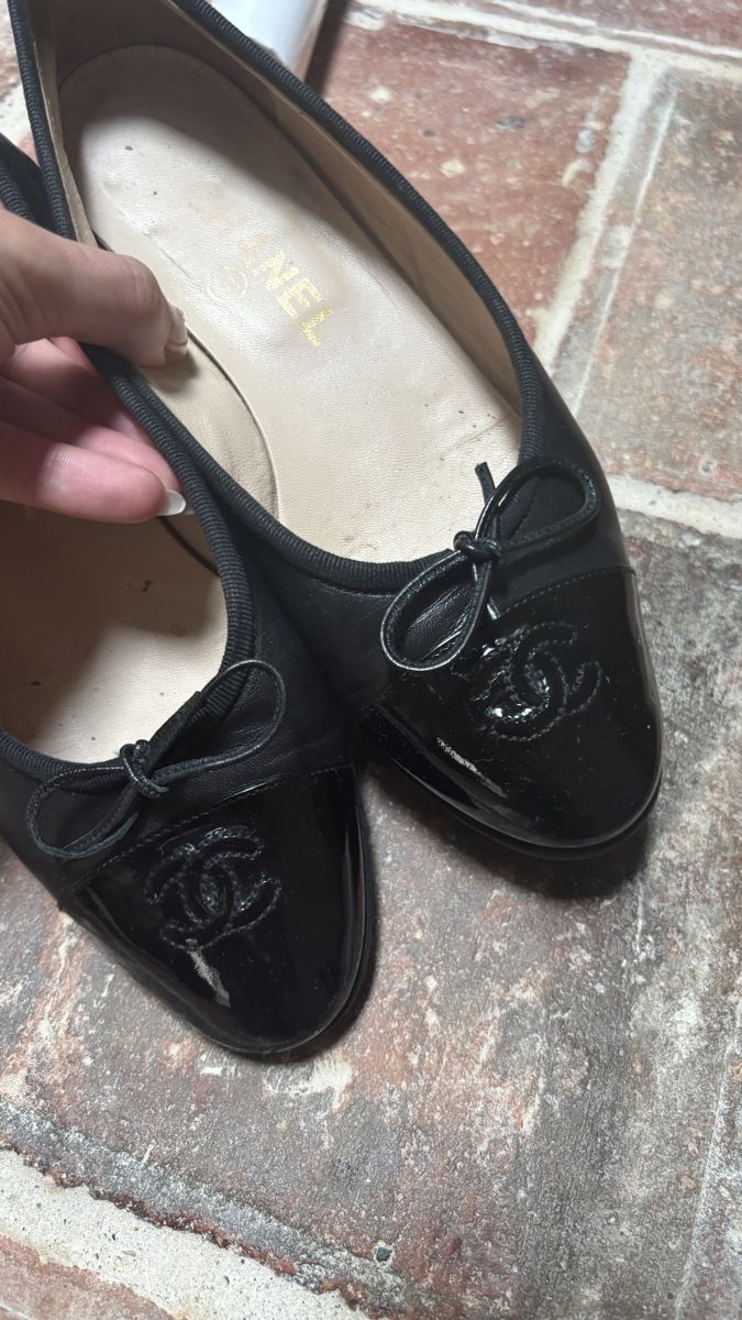 Chanel Scarpe da donna: Chanel Ballerinas schwarz  – Usato da Bern venduto da kue_db29 1