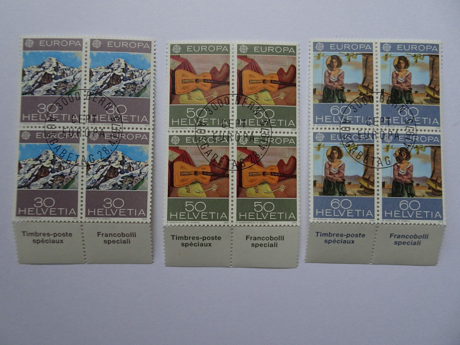 Tous les timbres: 1975 – Neuf (Voir description) à Aadorf par Chnorli-Furz