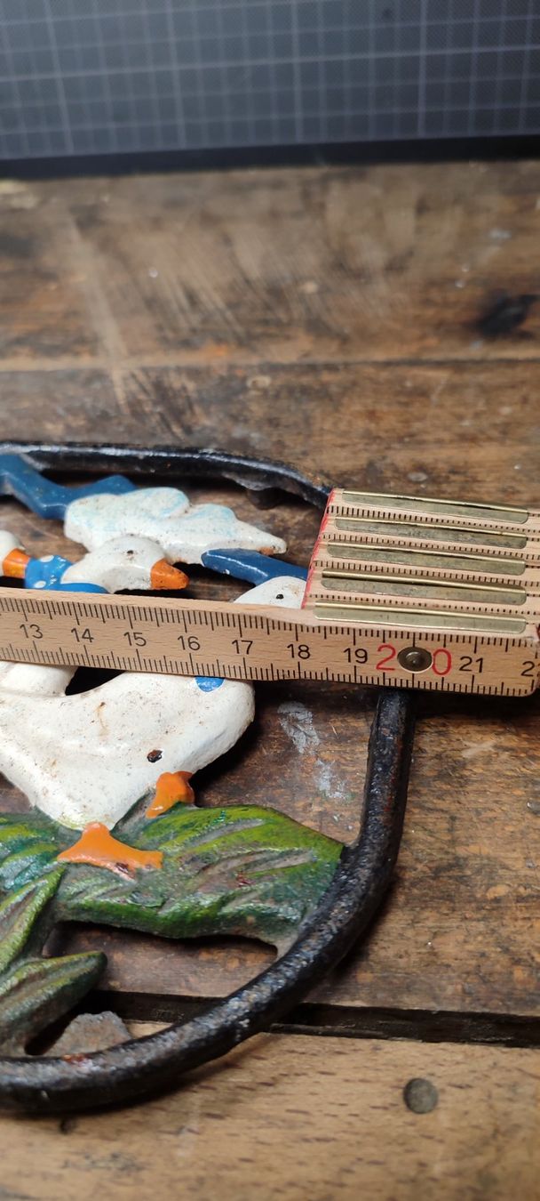 Padelle: Wunderschöner Pfannen Untersetzer mit Enten – Usato da Gelterkinden venduto da MYSTOREFORYOU4460 5