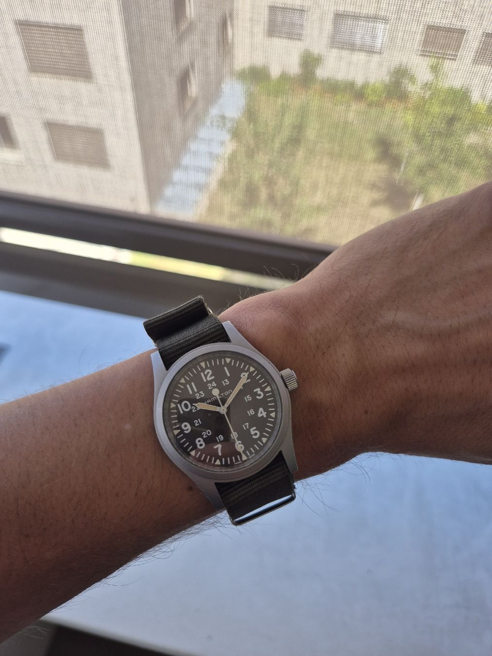 Hamilton Orologi: Hamilton Khaki Field Mechanical 38mm – Usato da Chêne-Bougeries venduto da LeTudor 5