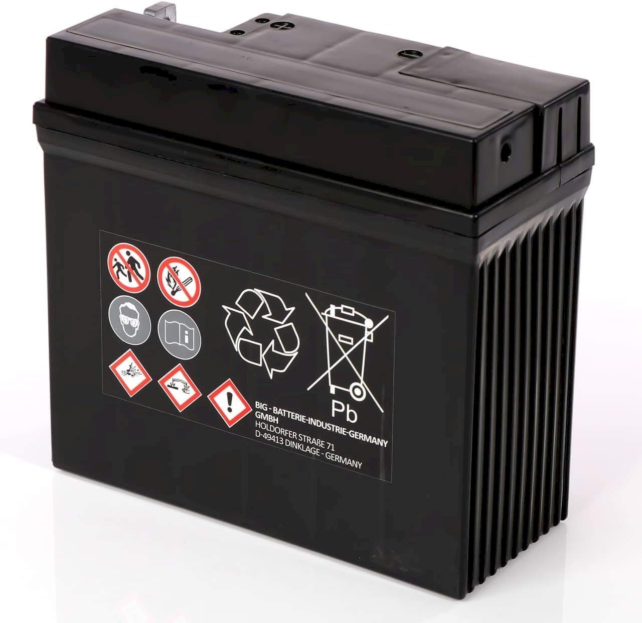 Batterie: BlackMax Motorradbatterie 12V 21Ah – Nuovo e nell'imballaggio originale da Bottighofen venduto da zaap 3