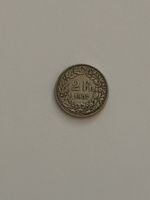 Pièce 2 Francs Suisse 1907 Argent bon état