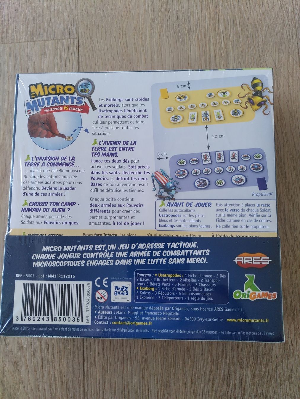 Giochi: Micro Mutants - Brettspiel – Nuovo e nell'imballaggio originale da Penthaz venduto da ann_l7zt 1