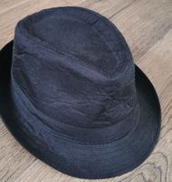 Stylischer Sommerhut für Herren, Grösse 58, Schwarz