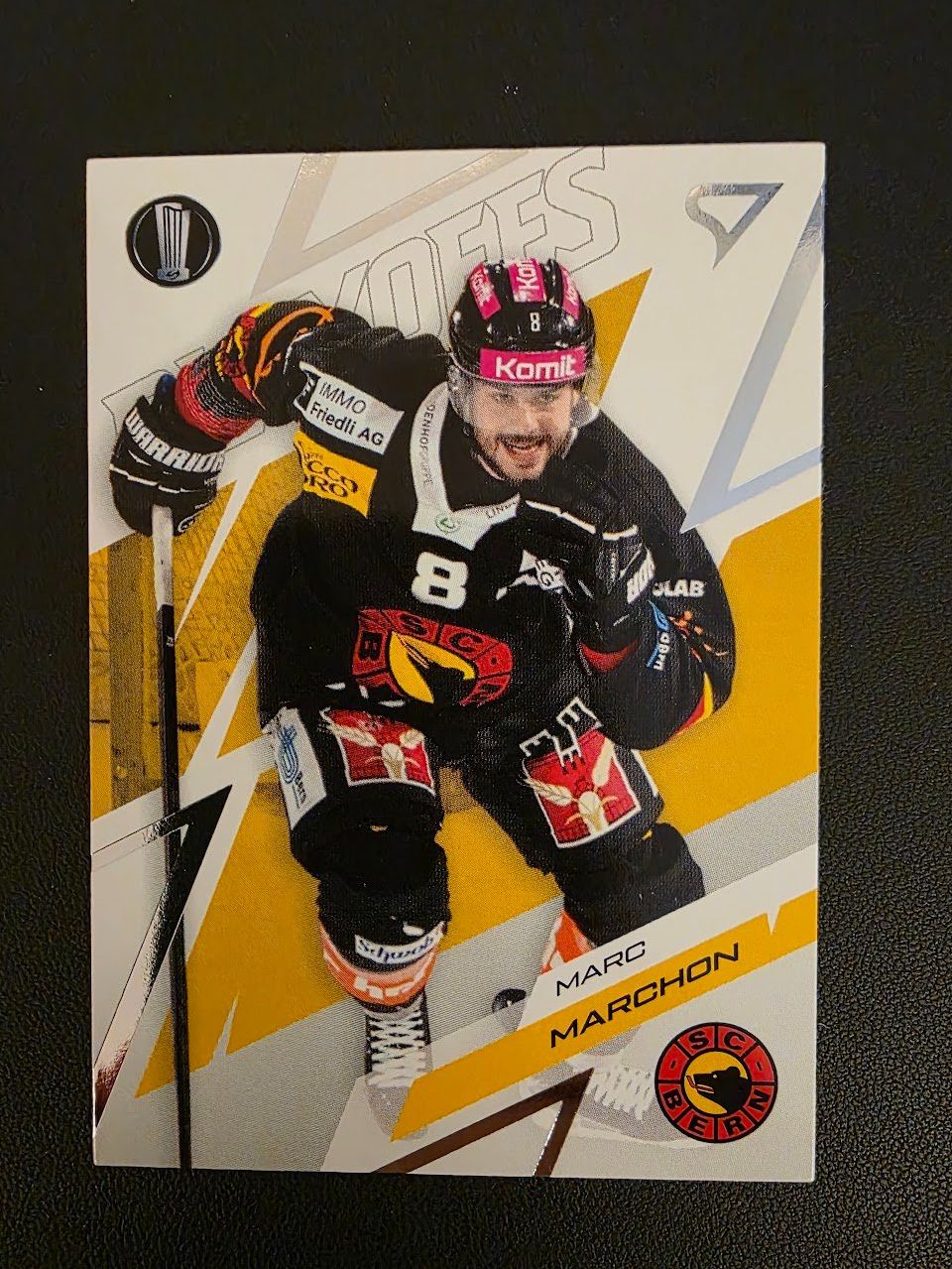 Sportzoo Sammelbilder & Trading cards: 2025/26 SCB Bern Marc Marchon Playoffs – Gebraucht aus Bauma von Yotanke