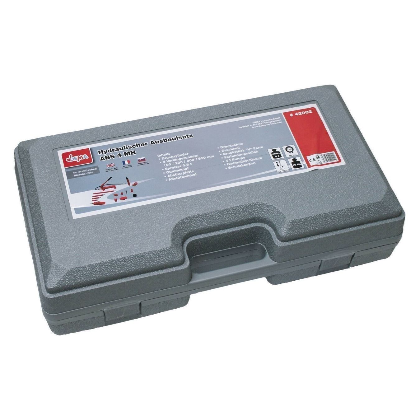 Tous les outils: DEMA 42002 Hydraulischer Ausbeulsatz – Neuf avec emballage d'origine à Bottighofen par zaap 4