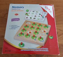 *SPIELBA - MEMORY - SPIEL* HOLZ/VOLLST./4 X 2 VORL./30 X 30