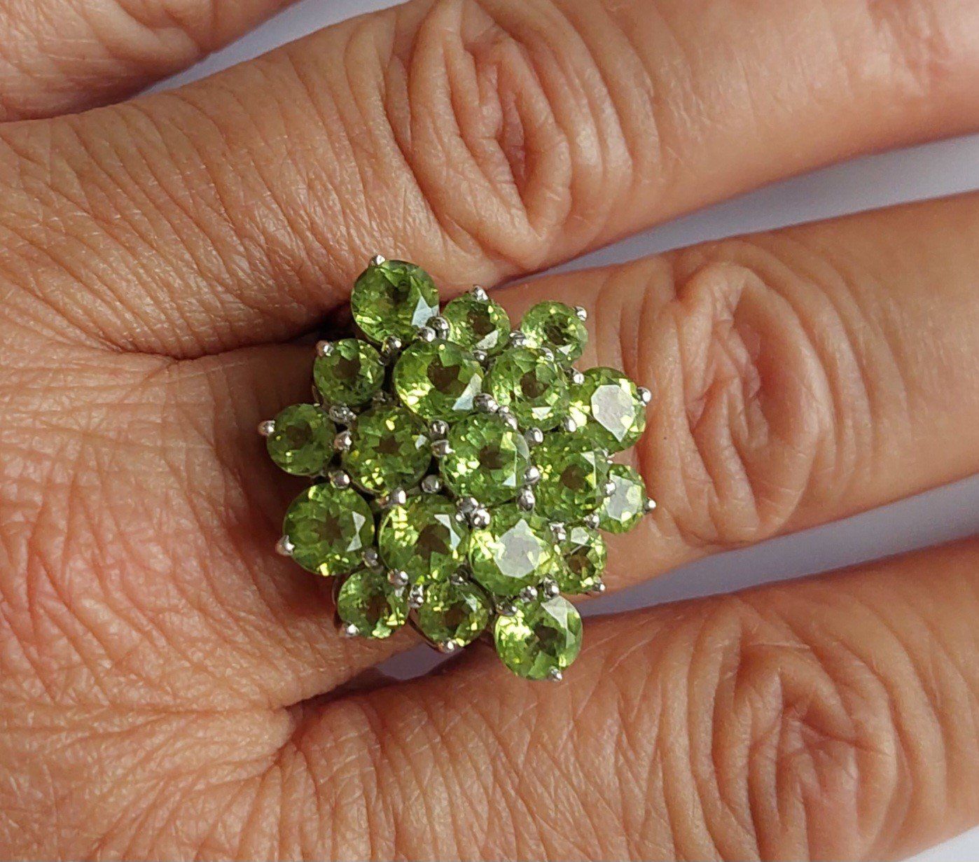 Anelli: Ring Silber mit Peridot – Usato da Stans venduto da wer_fd5f