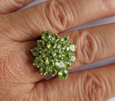 Ring Silber mit Peridot