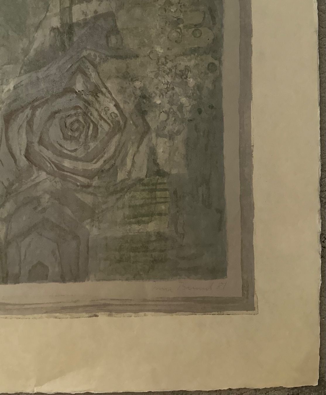 Grafica & Litografie: Irma Bamert (1925) Lithographie handsigniert nummeriert – Usato da Gersau venduto da grafik-kunst 3