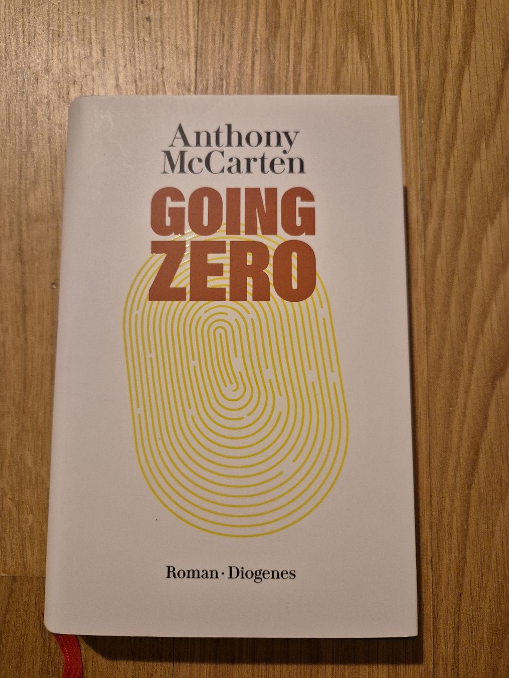 Libri: Anthony McCarten - Going Zero Thriller, sehr spannend! – Usato da Bern venduto da miruslav