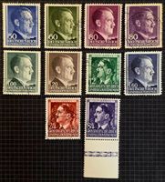 Generalgouvernement 1941-44 Kopfbild Geburtstag 10V GEST