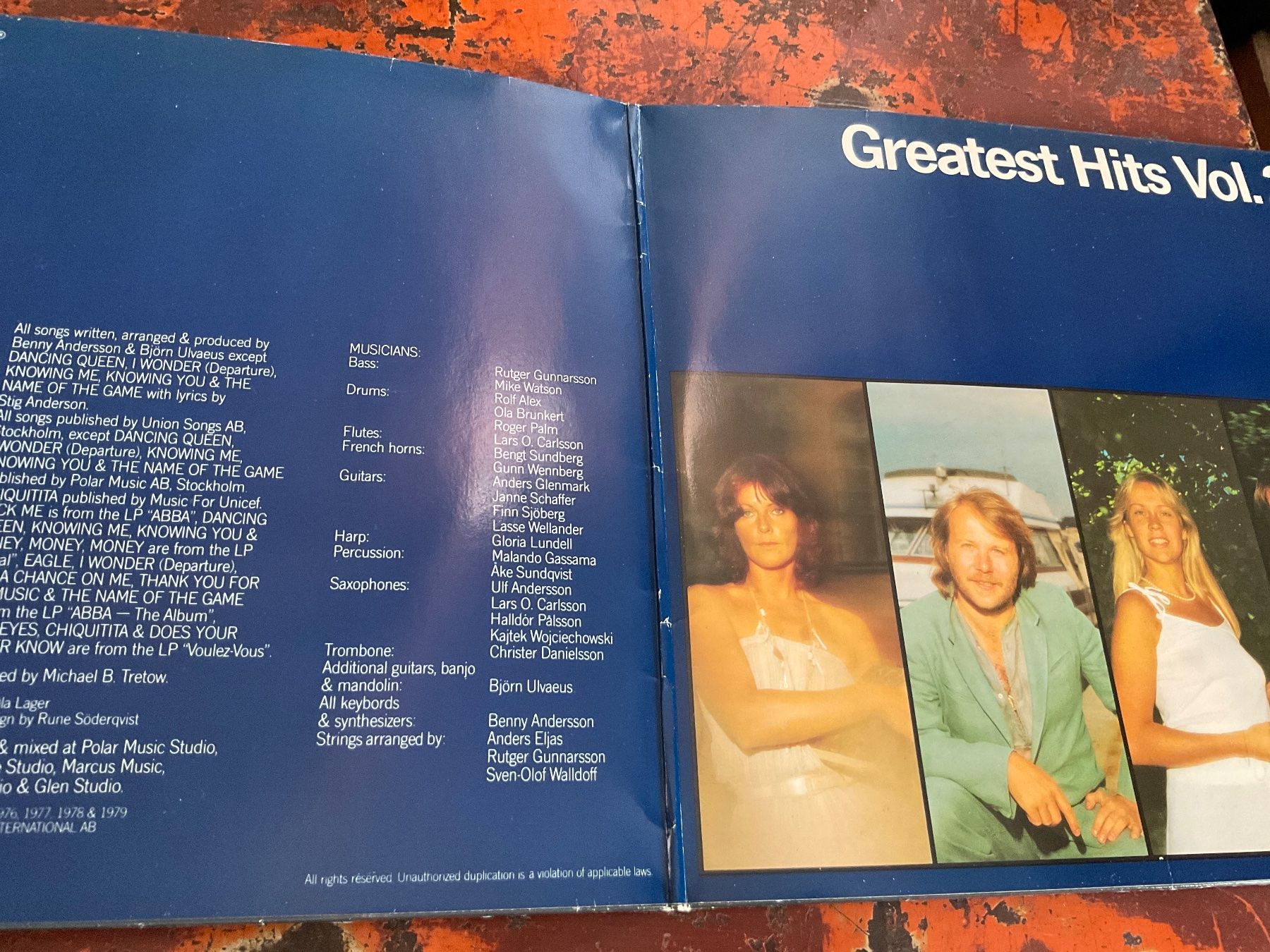 Vinyles: ABBA Greatest Hits Vol.2 LP – D'occasion à Delémont par vinylfreak01 2