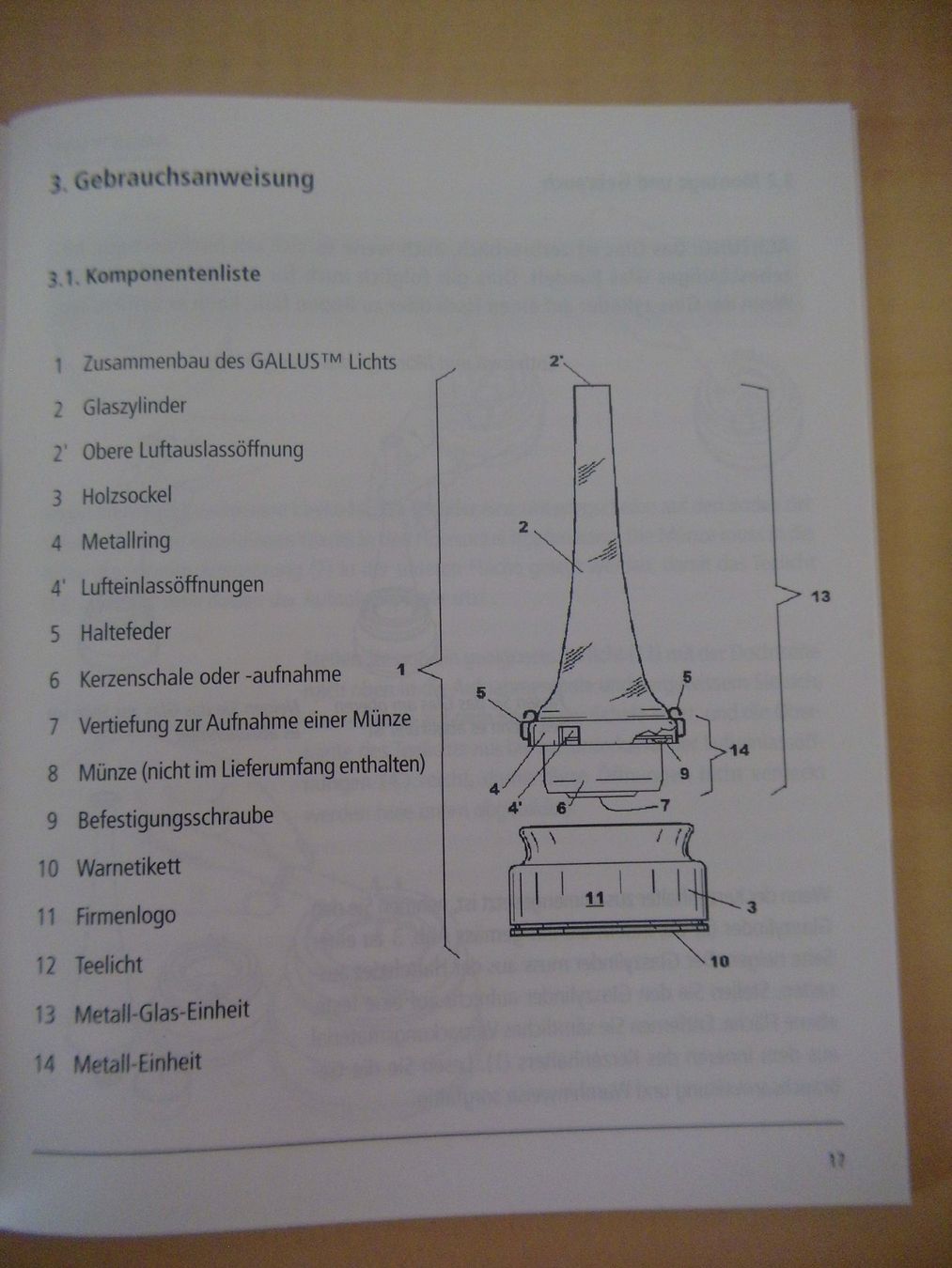 Bougeoirs: Kerzenhalter "Gallus TM Light" – D'occasion à St Gallen par Hrabbit 4