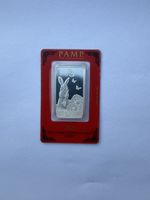 PAMP Lunar Hase 2023 1 Unze Silber