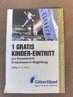 Gratis Kinder-Eintritt Gitterli-Bad, gültig bis 2026!