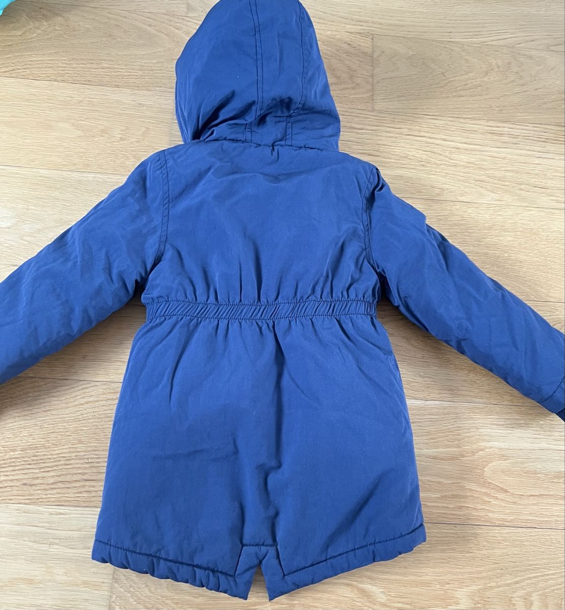 Vestes & Manteaux: Dirkje warme Jacke Blau Gr. 92/98 – D'occasion à Zollikerberg par Huglina 1