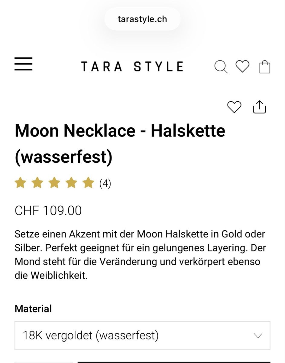 Ketten: Moon Necklace - Tara Style – Gebraucht aus Möhlin von vil_g6sg 2