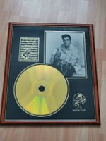 Cadre Elvis Presley disque or The Gold'n Star décoratif