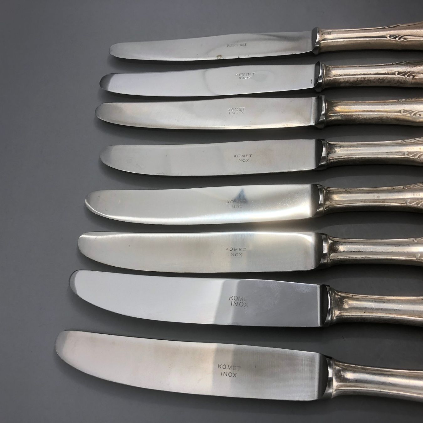 Posate: 8 Messer versilbert Komet – Usato da Basel venduto da Tiabeanie 5