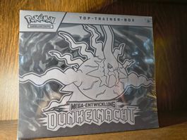 Pokémon Top-Trainer Box Mega Entwicklung Dunkelnacht DE seal