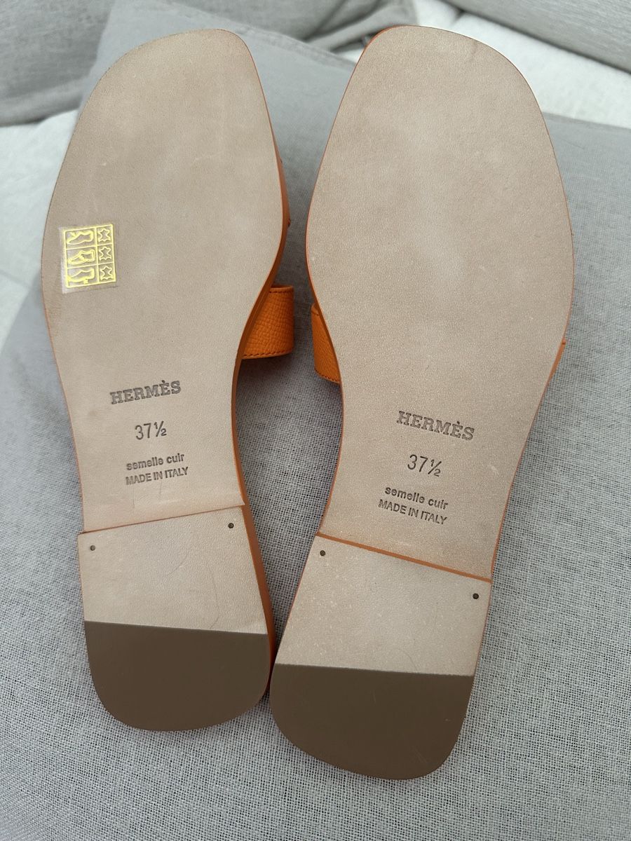Hermès Damenschuhe: Hermes Oran 37.5 – Neu (gemäss Beschreibung) aus Rudolfstetten von Jenna.Bananna 2