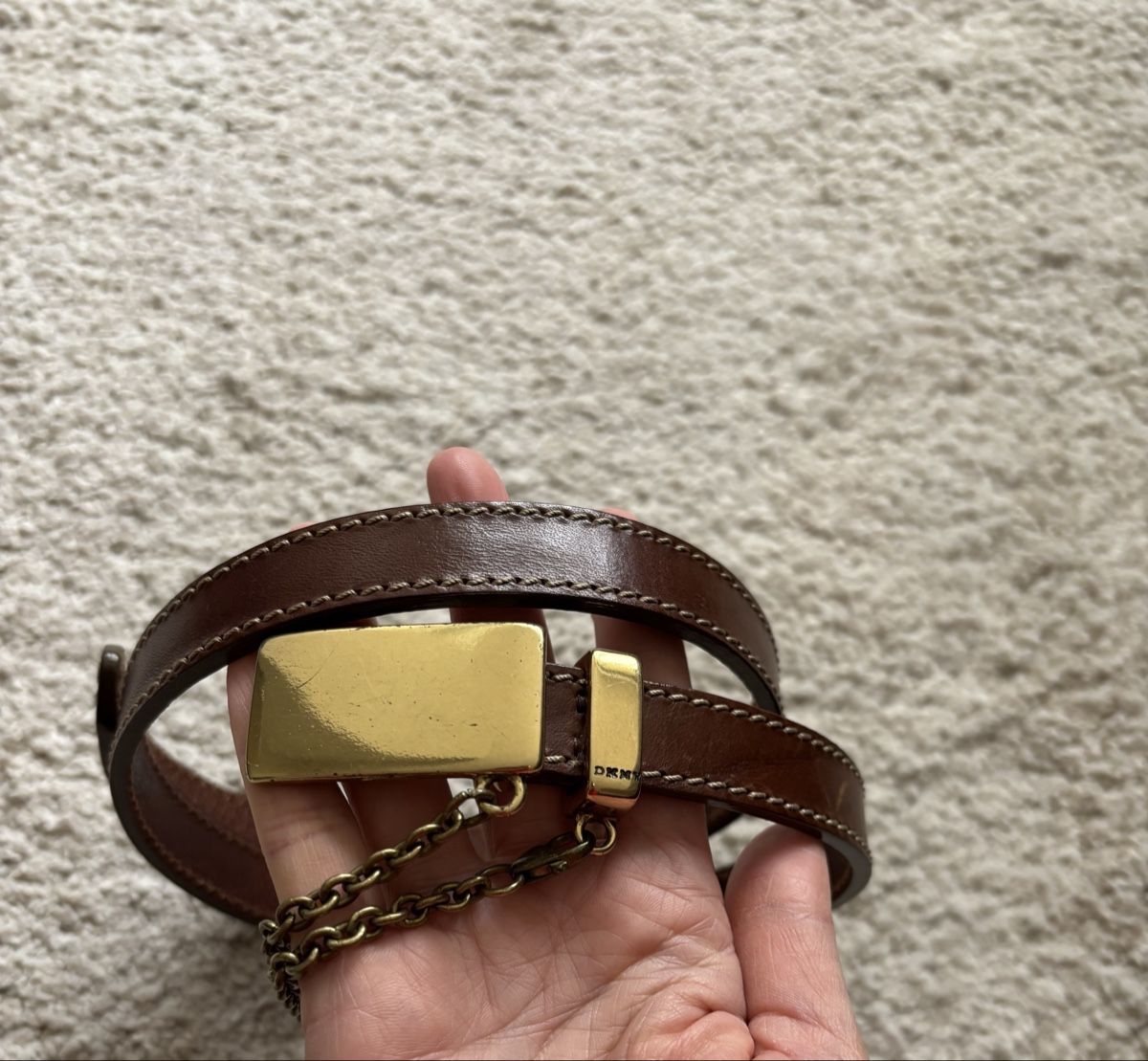 DKNY Cinture: Taillengürtel DKNY Leder – Usato da Basel venduto da Rose9917