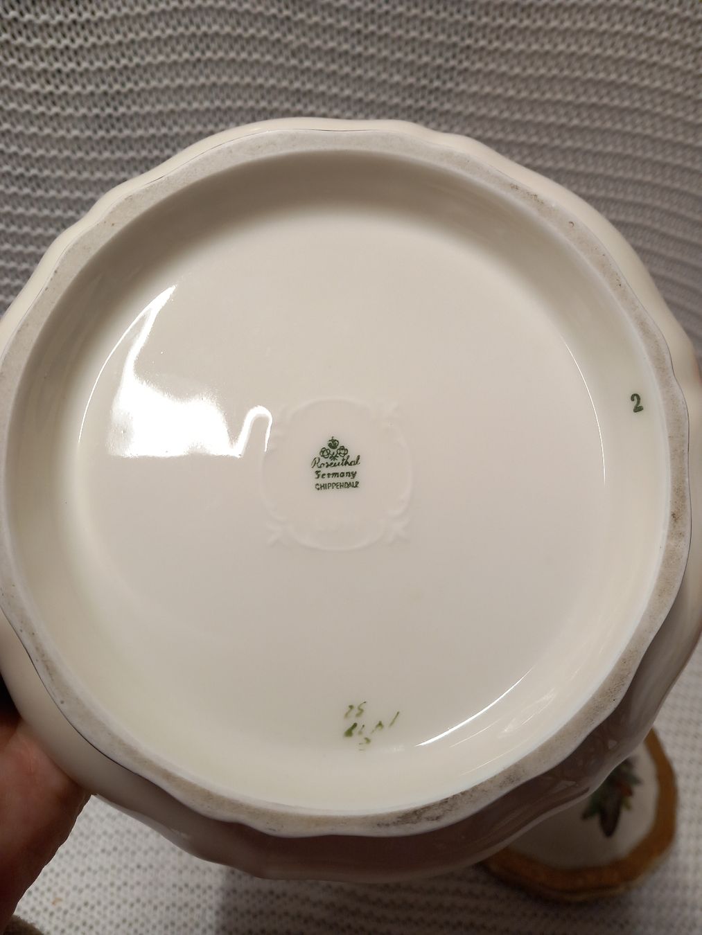 Rosenthal Tutte le decorazioni: Rosenthal Chippendale Dose, Bonboniere – Usato da Gwatt (Thun) venduto da umwelt-brocki 4