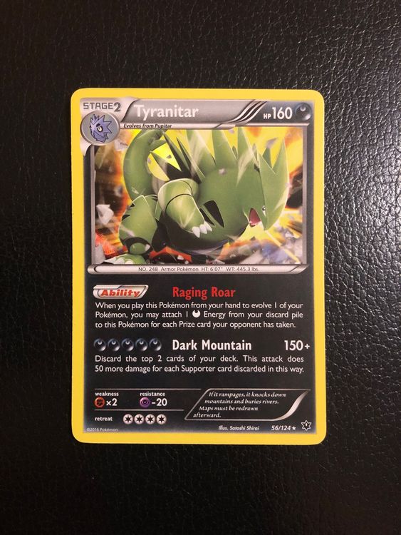 Pokémon TCG White Kyurem Fates Collide 21/124 Reverse Holo Rare