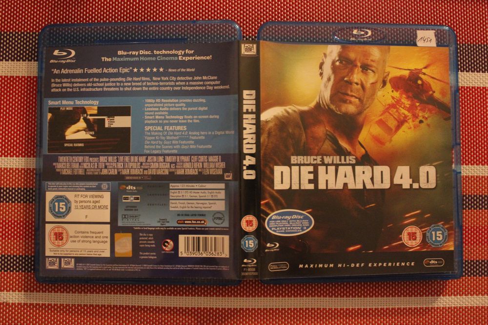 Die Hard 4 BLU RAY mit Bruce Willis Englisch ( 1451) Kaufen auf Ricardo