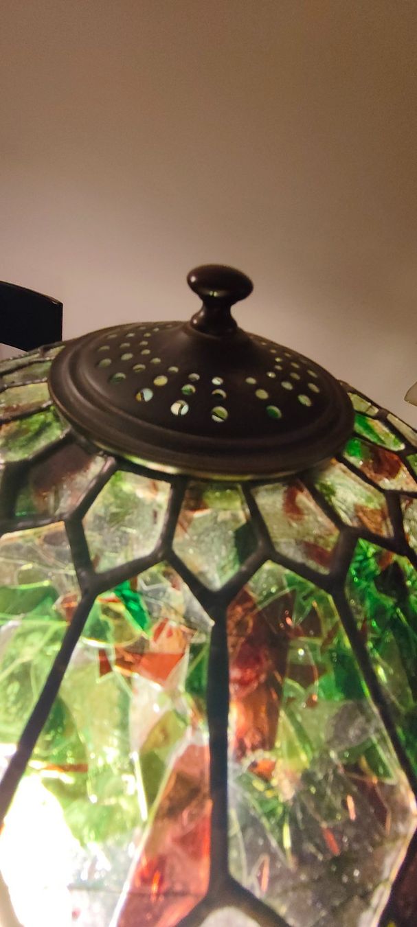 Lampen: Tiffany Lampe mit Arrowroot L.Fuss – Gebraucht aus Volketswil von rerererarara 9