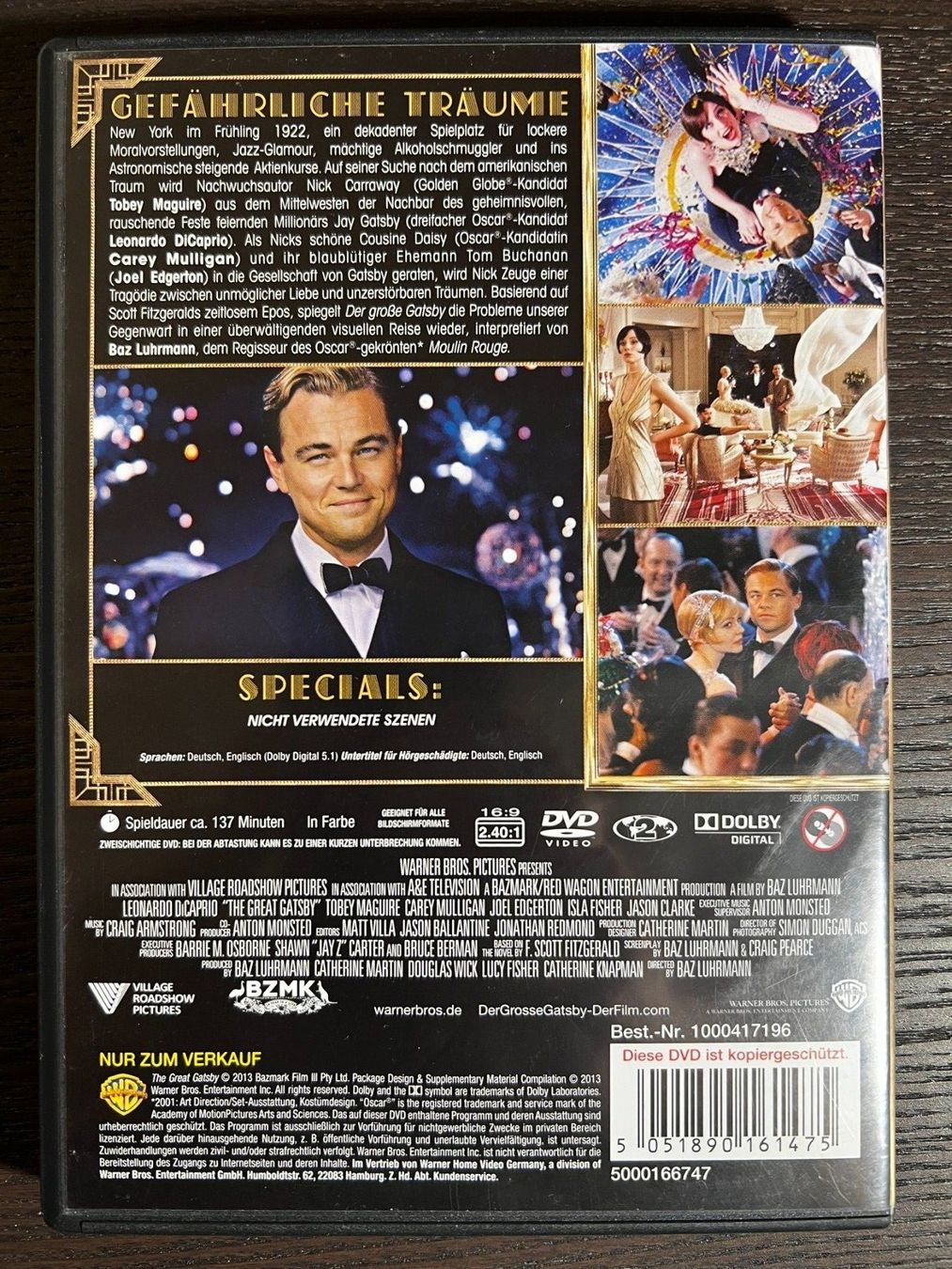 Tous les DVDs: Gatsby – D'occasion à Zürich par FilmFreunde 1