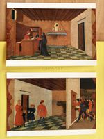 AK mit Kunst von Paolo Uccello