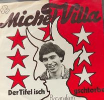 Vinyl-Single Michel Villa - Der Tifel is gschtorbe