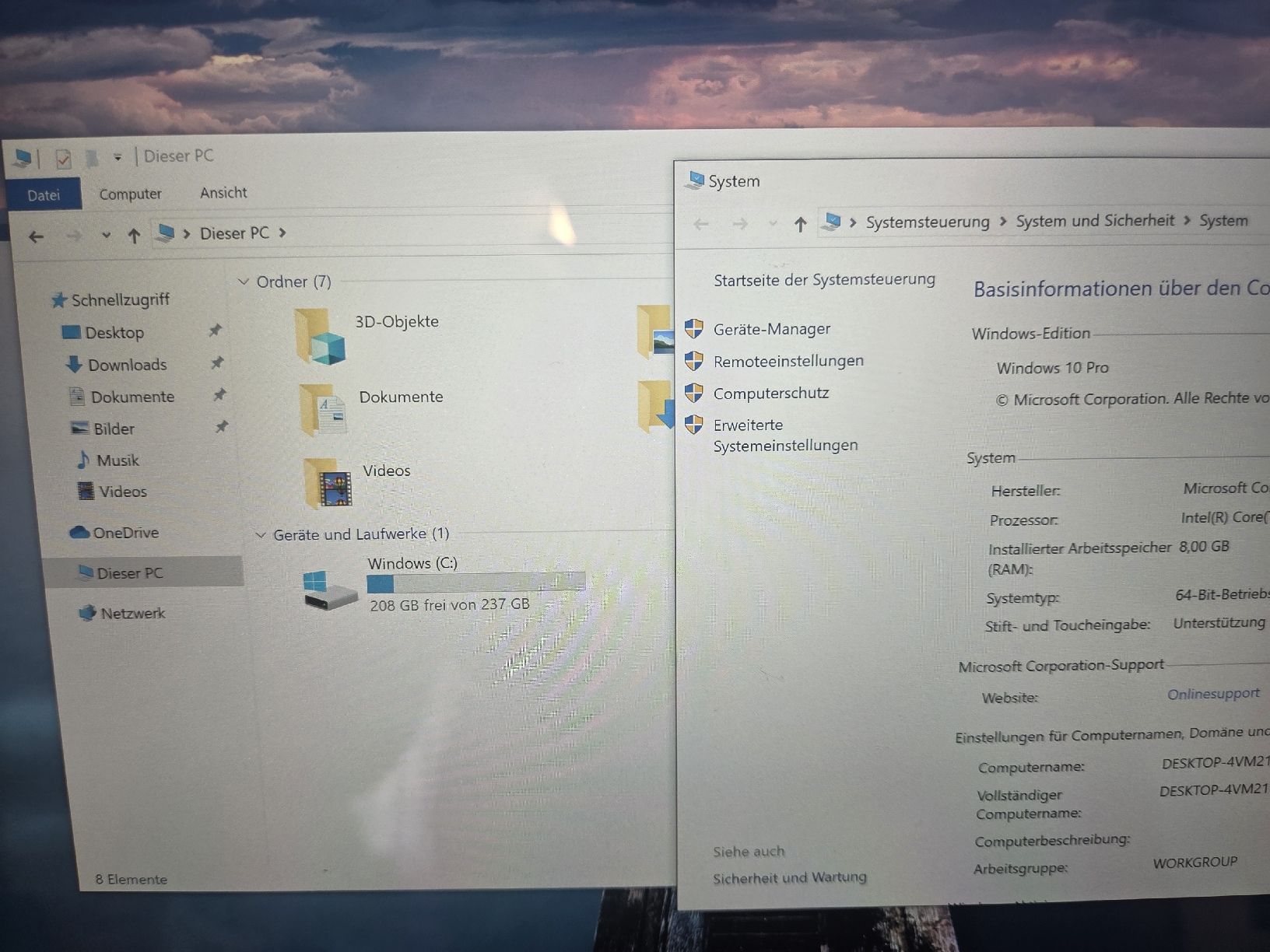Microsoft Tablet PC: Microsoft Surface Pro mit i7 Prozessor 8GB RAM Windows 10 Pr – Usato da Flawil venduto da Hamdia12 4