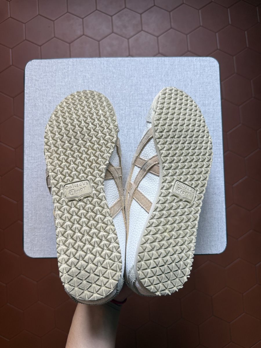 Onitsuka Scarpe da donna: Onitsuka Tiger Sneaker weiss Leder Grösse 39.5 – Nuovo (secondo la descrizione) da Zürich venduto da sum_s552 2