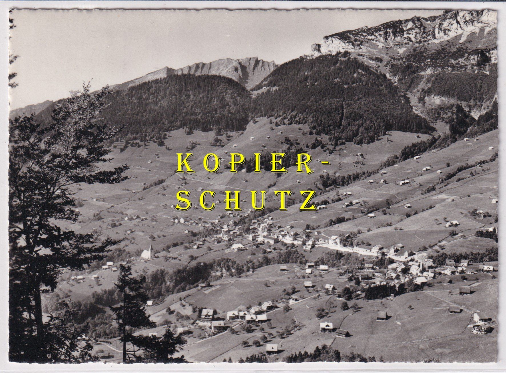 Cartoline postali: Amden (Blick vom Kapf) /br – Usato da Hombrechtikon venduto da Rudolf07