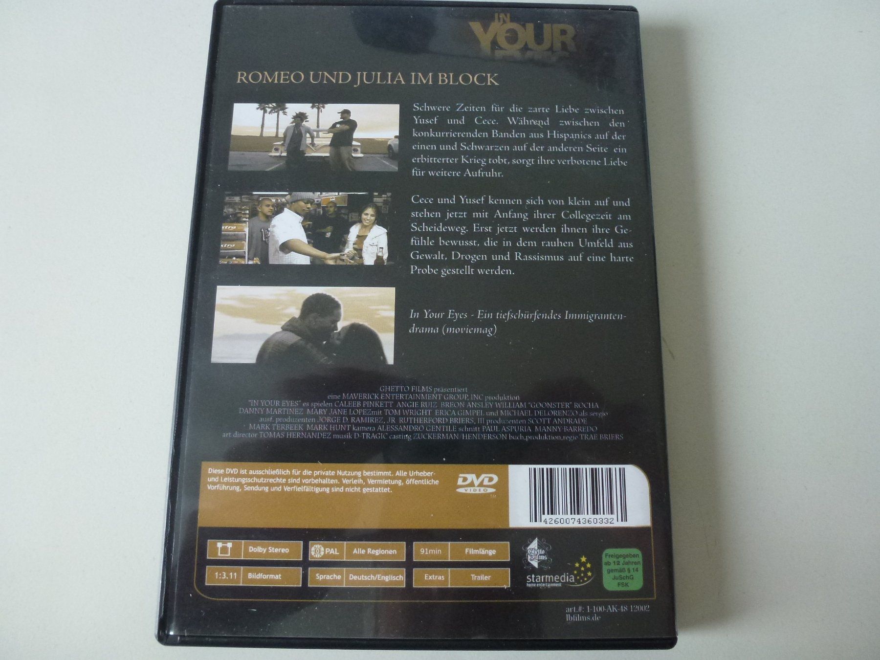Tutti i DVDs: In your eyes (DVD) – Nuovo (secondo la descrizione) da Bern venduto da Frebo 1