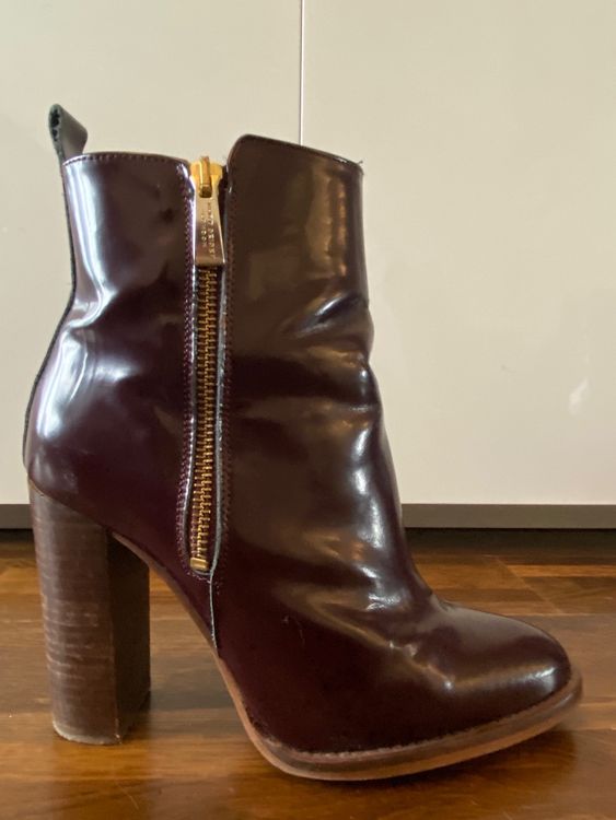 Bottes KG By Kurt Geiger London Pointure 39 - Occasion, En Daim Noir à Talons Hauts
