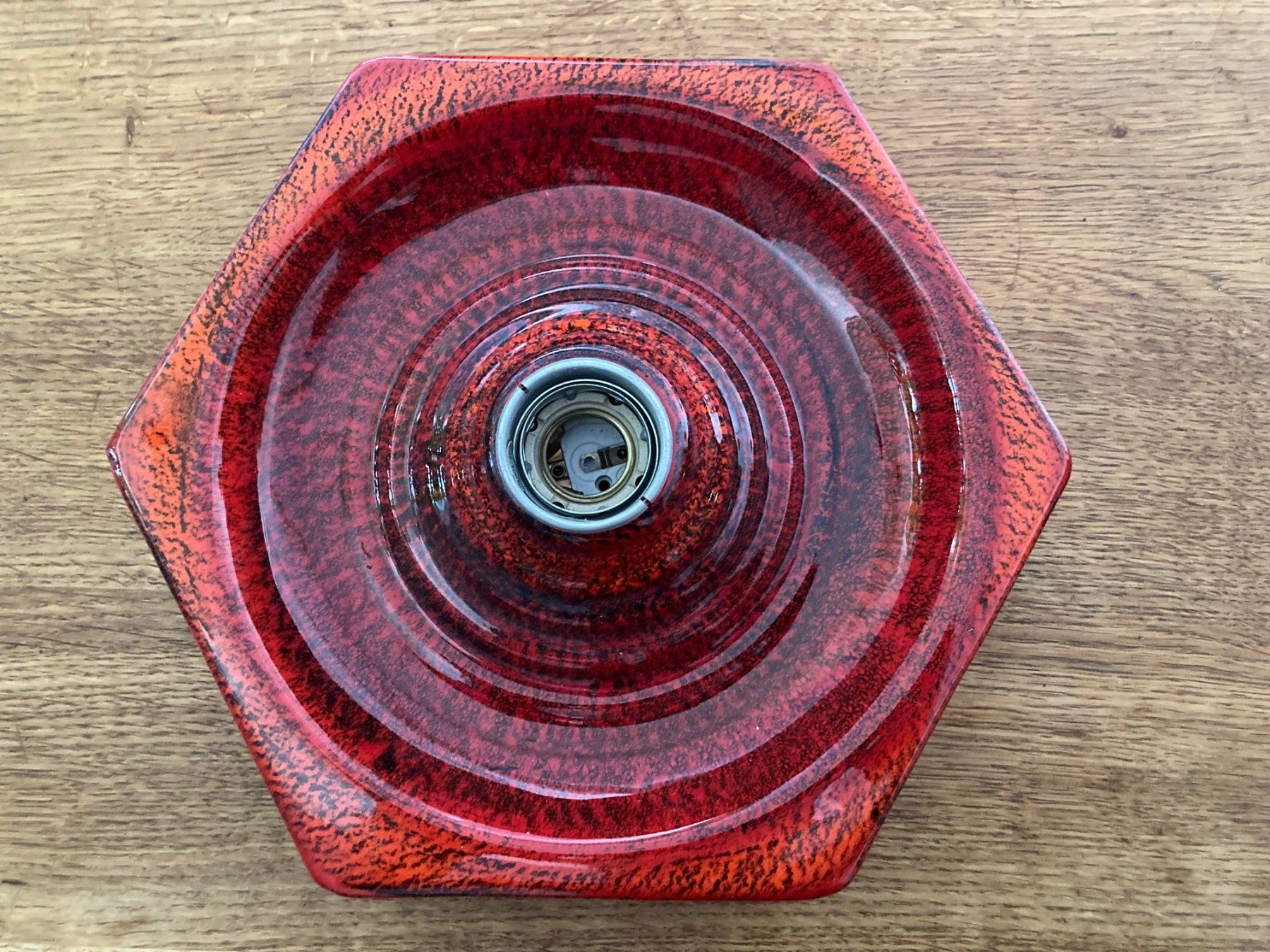 Lampade: Hustadt Keramikleuchte 70er – Usato da Basel venduto da hewoha 2