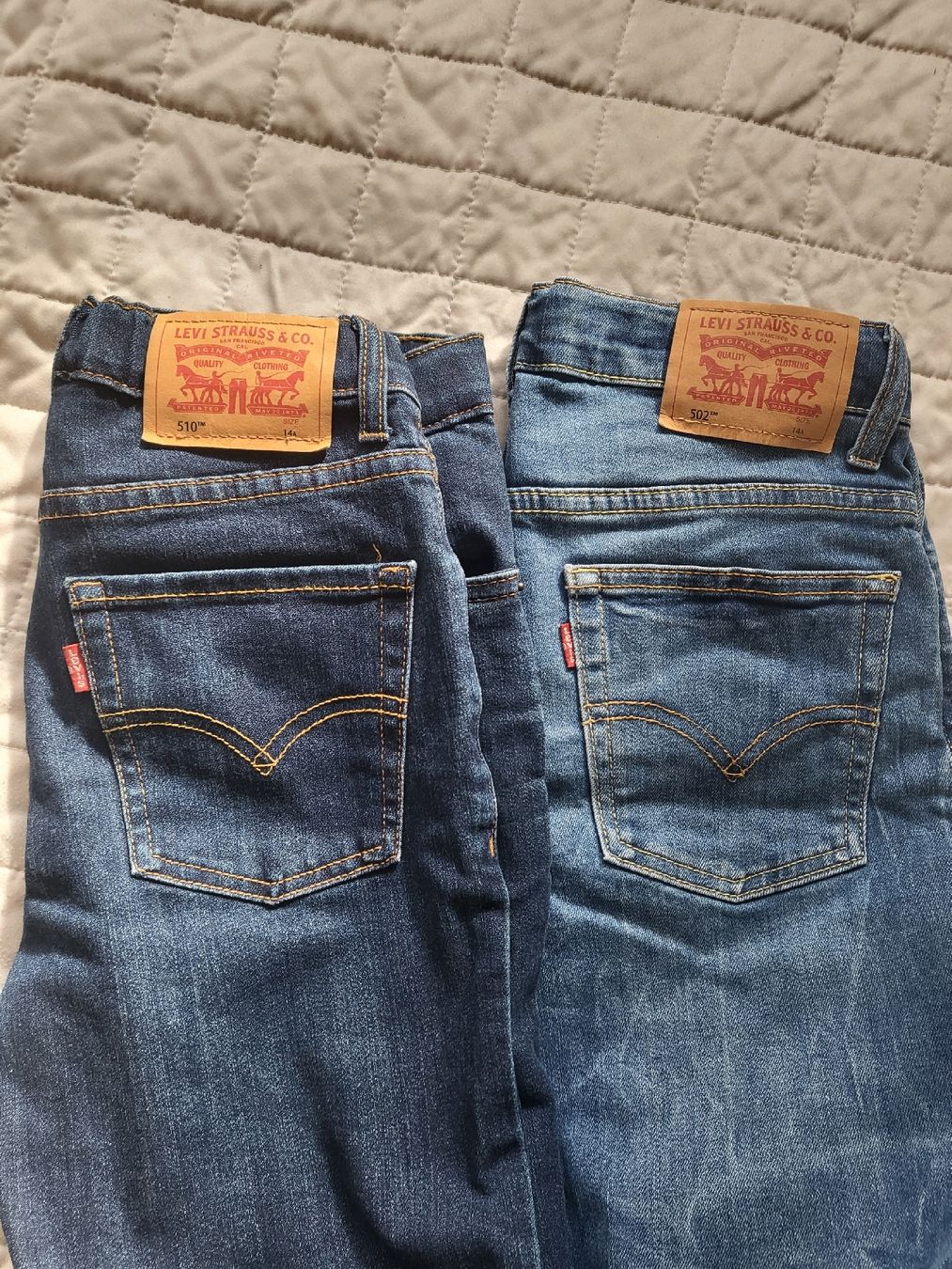 Levi's Pantaloni: 2 Levi's Jeans Bundle Size 14A 502 Regular/510 Skinny – Usato da Sarmenstorf venduto da zuz_q5kq 1